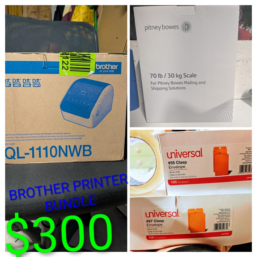 Brother Blue Label Printer QL-1110NWB